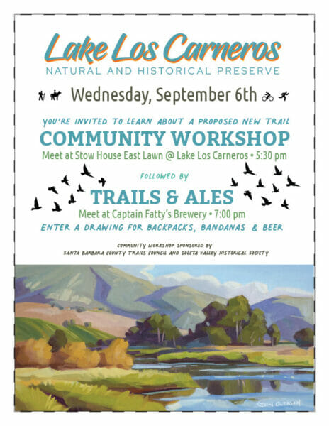 Lake Los Carneros Workshop Poster